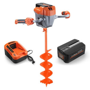 Wiertnica akumulatorowa E808T 40V +  wiertło 150mm + akumlatoor 2Ah + ładow
