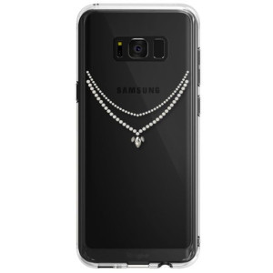 RINGKE Noble etui do Samsung Galaxy S8 G950 - Necklace Crystal