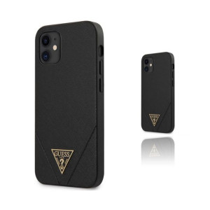 Guess Saffiano Etui Do Iphone 12 Mini - Black