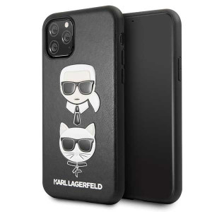 Karl & Choupette etui do iPhone 11 Pro - BLACK