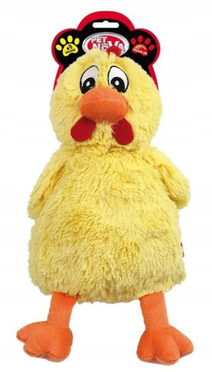 Kurczak pluszowy piszczący Pet Nova 38cm