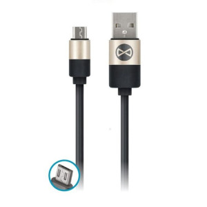 Forever kabel Modern USB microUSB 1,0 m 2A czarny