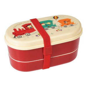 Kolorowa śniadaniówka bentobox Wesoły Pociąg, Rex London