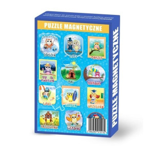 Puzzle Magnetyczne Miesiące