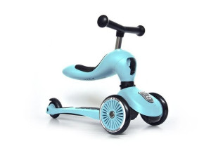 SCOOTANDRIDE Highwaykick 1 2w1 Jeździk i hulajnoga 1-5 lat Blueberry