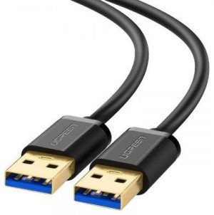 Kabel USB 3.0 A-A UGREEN 1m czarny