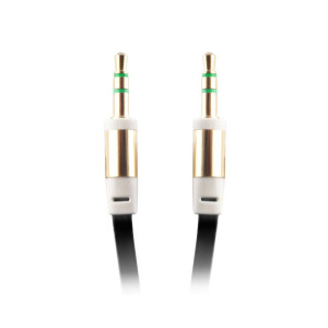 Forever kabel audio jack 3,5mm jack 3,5mm 1,0 m czarny