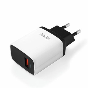 Ładowarka sieciowa VIDVIE PLE215 USB + kabel Lightning 1.2A biały/czarny