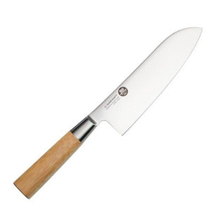 Nóż kuchenny Suncraft MU BAMBOO Santoku 167 mm [MU-03]