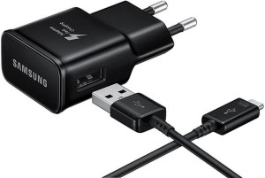 Ładowarka Sieciowa Wtyk Samsung 2a Fast Charge Black