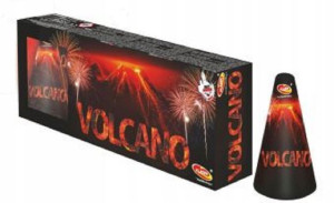 Efektowne Fontanna Iskier F2vo Volcano 10 Sztuk