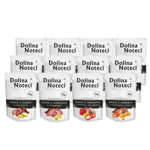 Pakiet Dolina Noteci Premium Danie MIX SMAKÓW 12 x 300 g