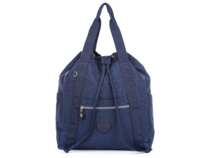 Granatowa plecako torba damska Bag Street