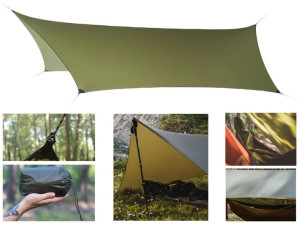 Tarp Lesovik HEKSA Crocodile ultra lekki oliwkowy