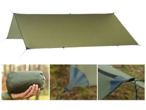 Tarp Lesovik GROZA Crocodile ultra lekki oliwkowy