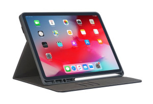 STILGUT Couverture Etui do Apple iPad Pro 12.9 2018 - NAVY BLUE