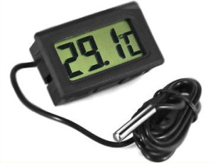 Termometr z sondą wyświetlacz LCD do pieca