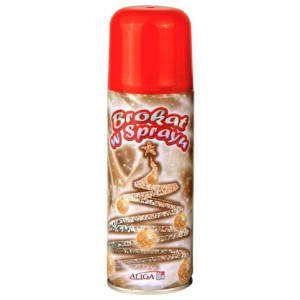 Brokat ozdobny w sprayu 250ml Aliga - czerwony