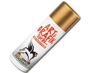 Farba metaliczna akrylowa w sprayu 200ml Renesans Art&Grafik, pale gold - z