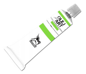 Farba olejna Renesans 60ml Olej For Art  - 36 Zieleń cynobrowa jasna