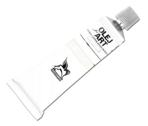 Farba olejna Renesans 60ml Olej For Art  - 51 superbiel tytanowa