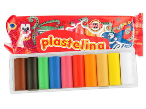 Plastelina 10 kolorów 200g Koh-I-Noor
