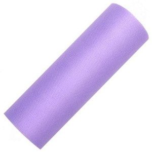 Tiul dekoracyjny na rolce 15cm 9m - 014 fioletowy