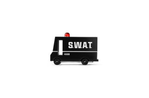 Candylab Drewniany Samochód SWAT Van