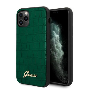 Guess Croco Collection Iphone 11 Pro - Green