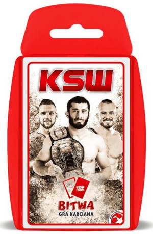 Gra Karciana Top Trumps Bitwa KSW WINNING MOVES