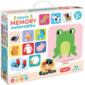 CzuCzu Duuuże memory Zwierzątka
