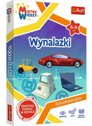 Wynalazki Mistrz Wiedzy gra edukacyjna - Trefl