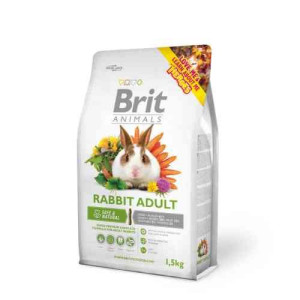 Brit Animals Rabbit Complete Adult Karma Dla Dorosłych Królików   1,5 kg