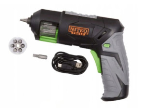 WKRĘTAK REWOLWEROWY akumulatorowy NITEO TOOLS 3,6V