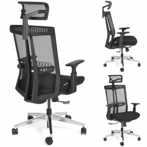 Nario-200 Czarny - Niezwykle ergonomiczny fotel biurowy