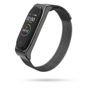Bransoleta Tech-Protect Milaneseband Xiaomi Mi Band 3/4 Black