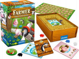 Gra SUPER FARMER KARCIANA GRANNA Planszowa