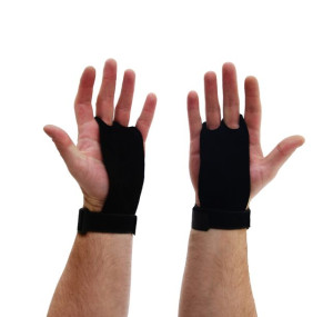 Rękawiczki Crossfit Grid Skórka Gimnastyczna Black