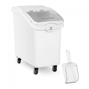Pojemnik na produkty sypkie - 102 l - kółka ROYAL CATERING 10011870 RC-GFC9