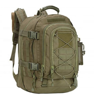 Plecak Wojskowy Taktyczny Survival 40-64l Wodoodporny Regulowany 1051 Ziel