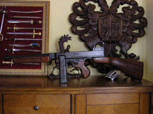 Replika Karabinu - Pistolet Maszynowy Thompson M1928 A1 1093