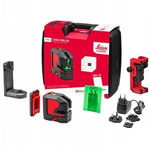 Zielony laser krzyżowy / poziomica Leica Lino L2G - nowa wersja