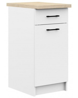 Szafka Kuchenna Oliwia S 50cm 1d 1s Biała