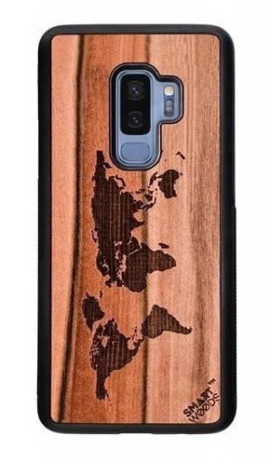 Smart Woods Mapa Świata - etui do Samsung Galaxy S9+