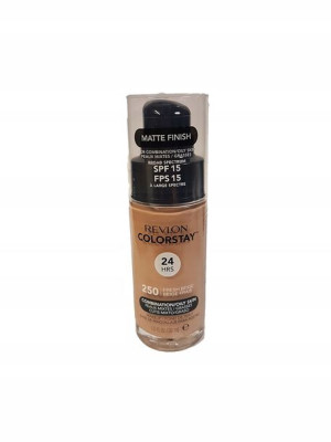 REVLON COLORSTAY podkład 250 z pompką TŁUSTA 30 ml