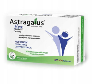 Astragalus Mea Ekstrakt 500mg wyciąg z Traganka 29,53g