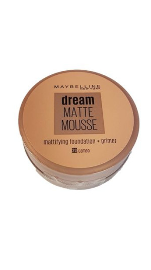 MAYBELLINE Dream Matte Mousse podkład 20 Cameo 18ml
