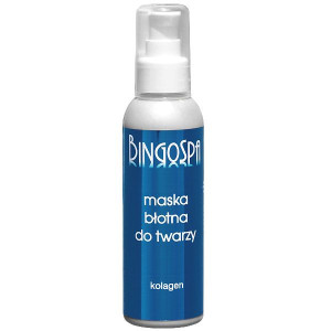 BingoSpa Maska błotna do twarzy z kolagenem 150g