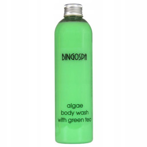 BINGOSPA Algowy krem pod prysznic z zieloną herbatą 300ml