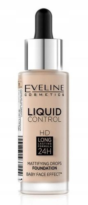 Eveline podkład Liquid Control HD 010 Light Beige 32ml